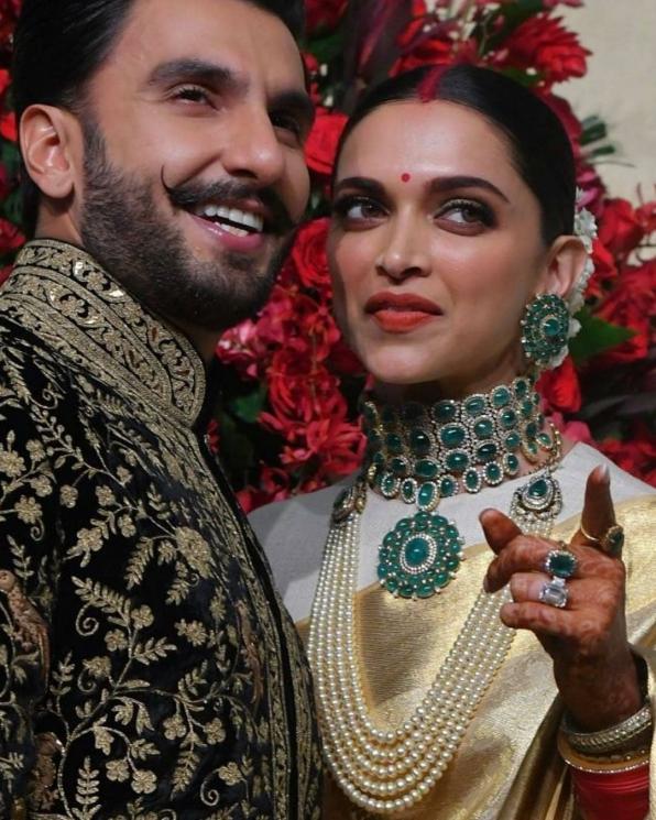 Resepsi pernikahan pertama Deepika Padukone dan Ranveer Singh (Instagram/@peopleofbollywood)