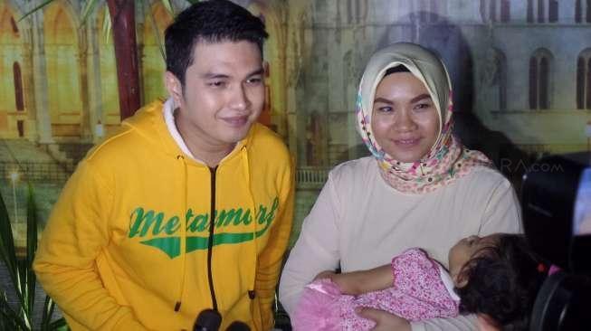 Aldi Taher dan Georgia Aisyah (Suara.com/Ismail)