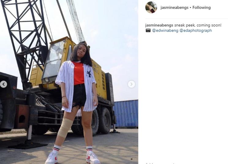Jasmine Salsabila Abeng. (Instagram/@jasmineabengs)