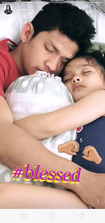 Temu kangen Iko Uwais dengan anak-anaknya (Instagram/@audyitem)
