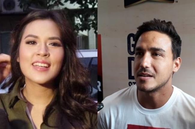 Raisa dan Hamish Daud (Suara.com/Wahyu Tri Laksono/Ismail)