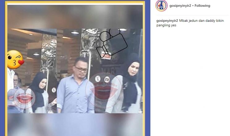 Faisal Haris dan Jennifer Dunn. (Instagram/@gosipnyinyir2)