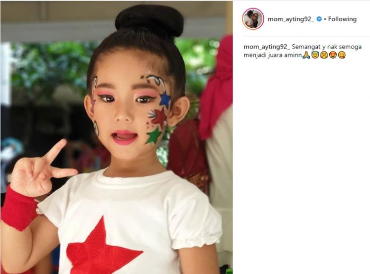 Bilqis Khumairah Razak. (Instagram/@mom_ayting92_)
