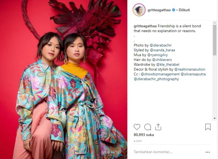 Gritte Agatha. (Instagram/@gritteagathaa)