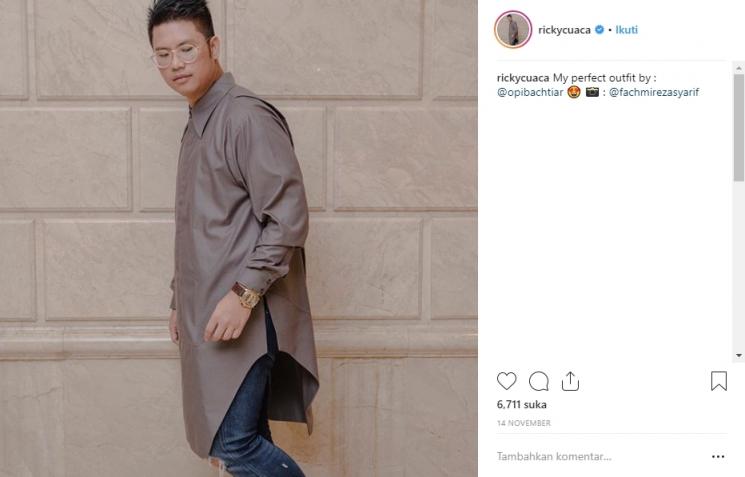 Ricky Cuaca. (Instagram/@rickycuaca)