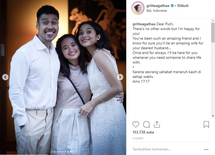 Gritte Agatha. (Instagram/@gritteagathaa)