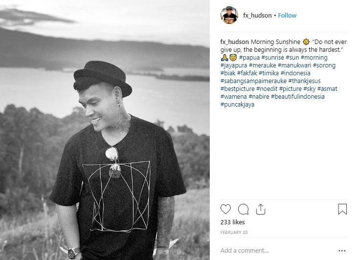 Hudson. (Instagram/@fx_hudson)