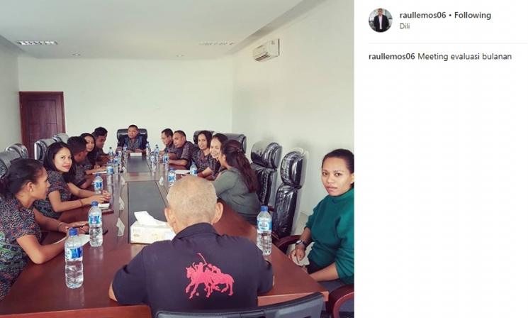 Ruang kerja Raul Lemos. (Instagram/@raullemos06)