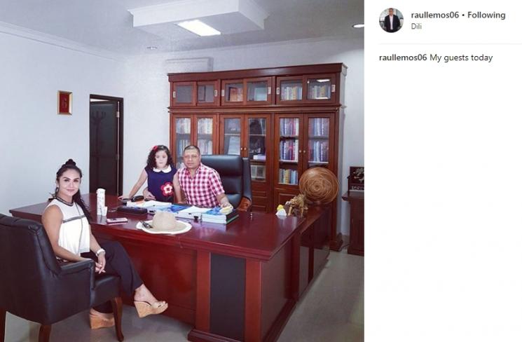 Ruang kerja Raul Lemos. (Instagram/@raullemos06)