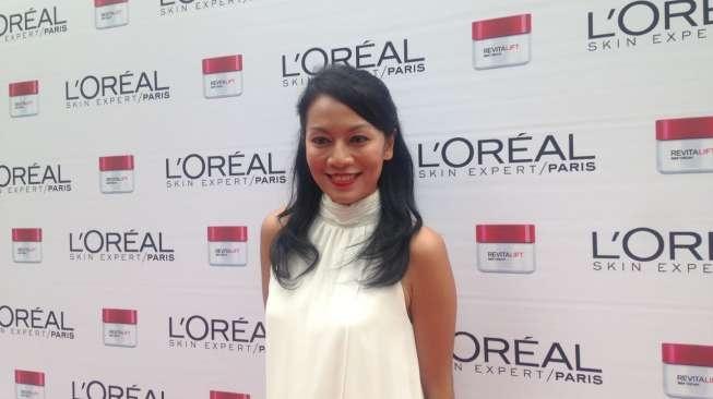 Dewi Lestari. (Suara.com/Dinda Rachmawati)