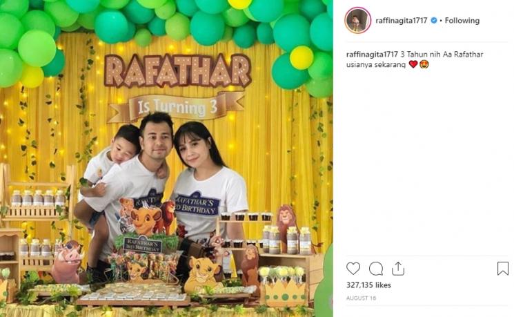 Raffi Ahmad dan Nagita Slavina (Instagram/@raffinagita1717)