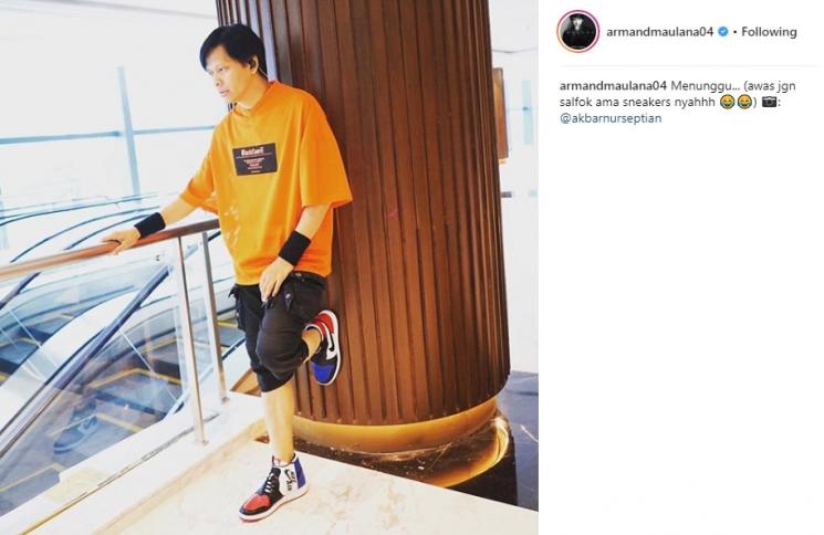 Armand Maulana. (Instagram/@armandmaulana04)