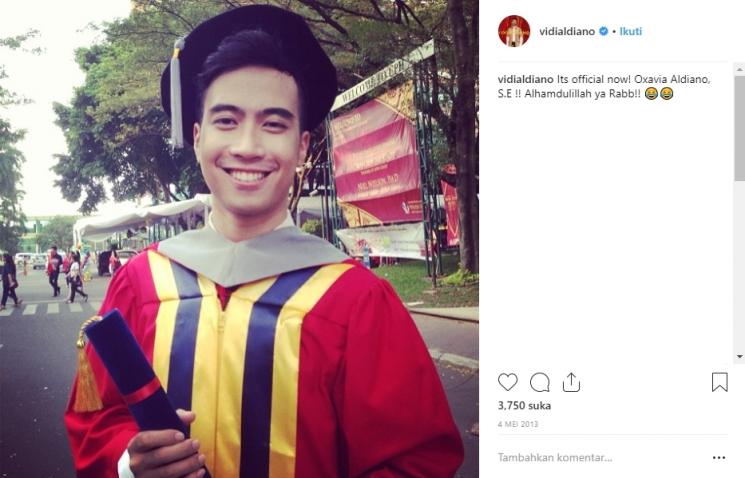 Vidi Aldiano. (Instagram/@vidialdiano)