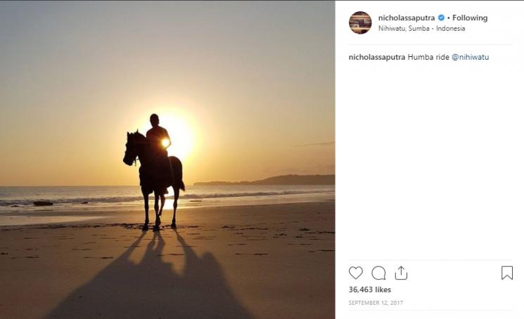 Nicholas Saputra (Instagram/@nicholassaputra)