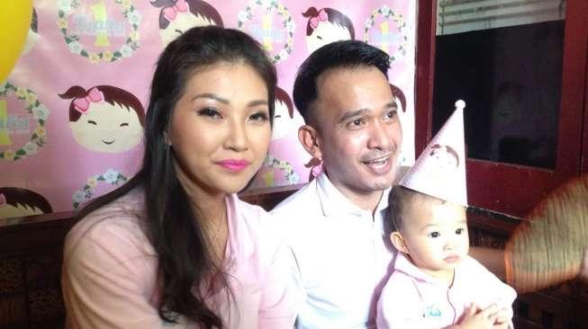 Ruben Onsu dan Sarwendah (Suara.com/Nanda Hadiyanti)