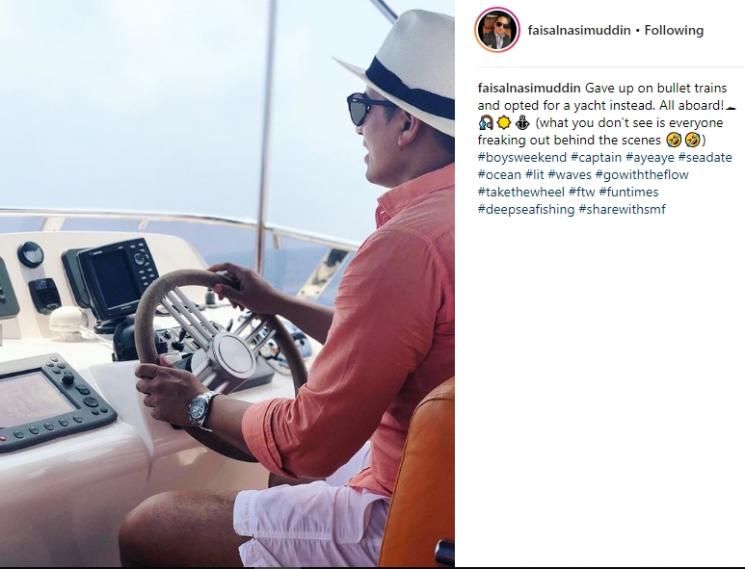 Faisal Nasimuddin. (Instagram/@faisalnasimuddin)