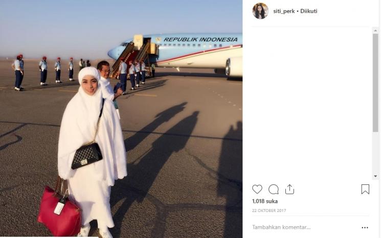 Kabar terkini Siti KDI. (Instagram/@siti_perk)