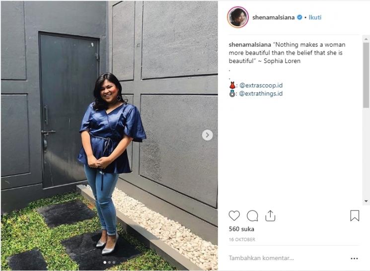 Shena Malsiana. (Instagram/@shenamalsiana)