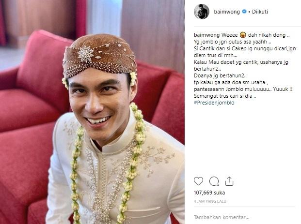 Baim Wong. (Instagram/@baimwong)