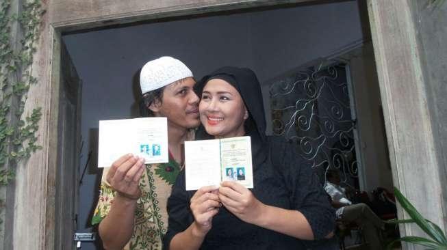 Ria Irawan dan Mayky Wongkar. (Suara.com/Nanda)