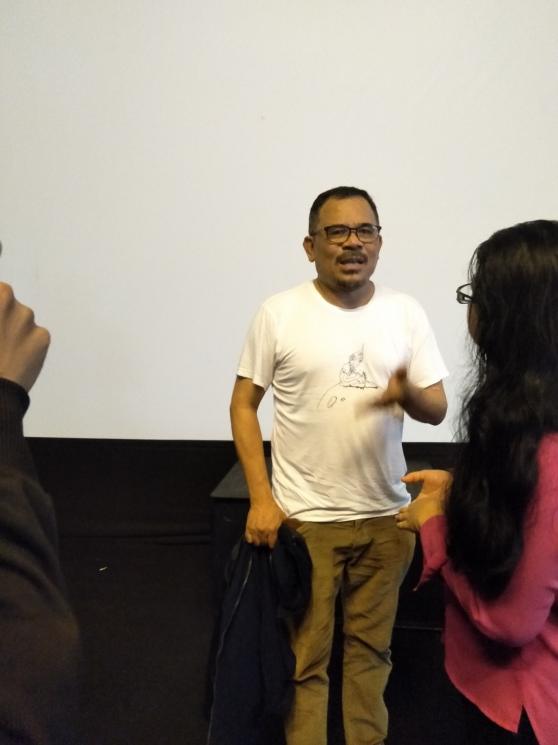 Garin Nugroho di Jogja NETPAC Asian Film Festival (JAFF) (3/12/2018) (Matamata.com/Yoeni)