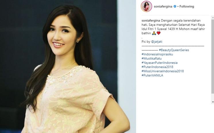Sonia Fergina Citra. (Instagram/@soiniafergina)
