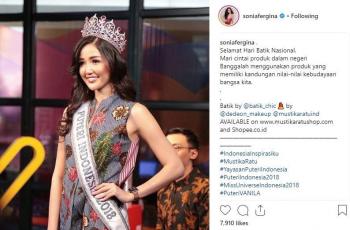 Sonia Fergina, Perwakilan Miss Universe 2018 Mirip Lucinta Luna
