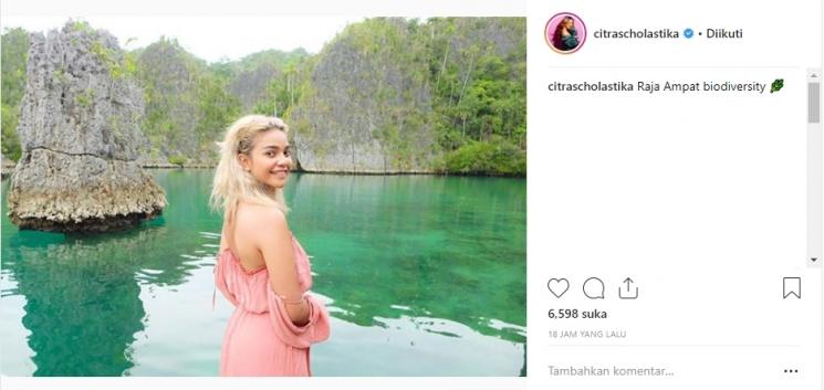 Citra Scholastika. (Instagram/@citrascholastika)