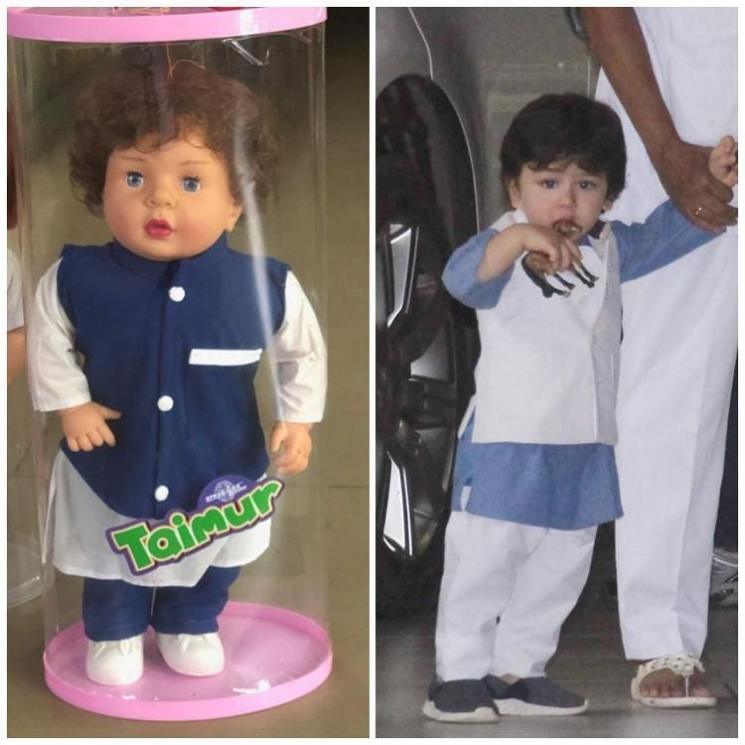 Taimur Ali Khan dijadikan produk boneka (Instagram/@taimuralikhanpataudi)
