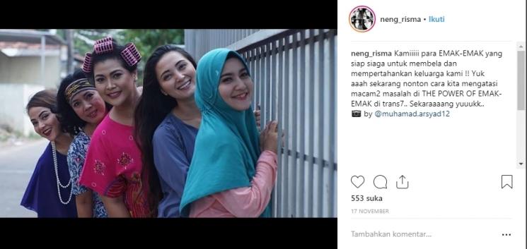 Risma Nilawati. (Instagram/@neng_risma)
