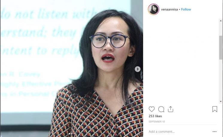 Vena Annisa. (Instagram/@venaannisa)