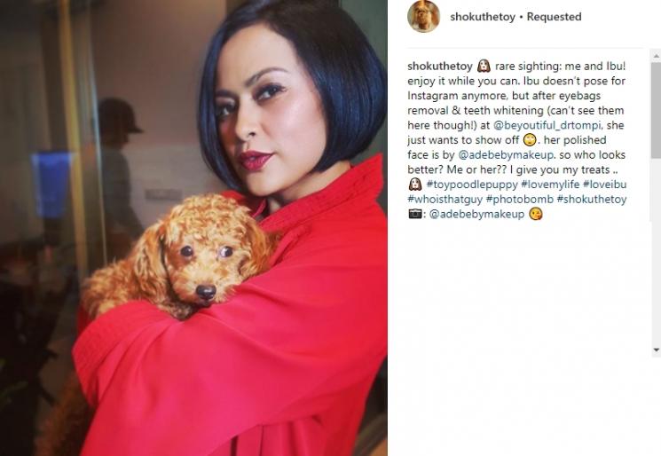 Sarah Sechan. (Instagram/@shokuthetoy)
