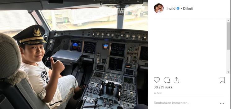 Yusuf Ivander Damares, anak semata wayang Inul Daratista dan Adam Suseno. (Instagram/@inul.d)