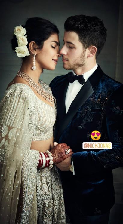 Resepsi Pernikahan Priyanka Chopra dan Nick Jonas (Instagram/@priyankachopra)