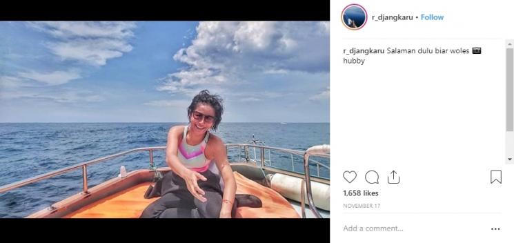 Riyanni Djangkaru. (Instagram/@r_djangkaru)