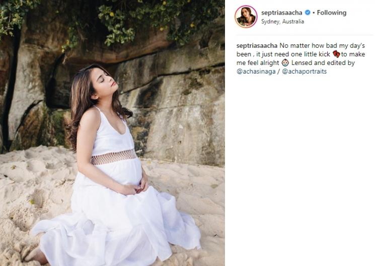 Acha Septriasa. (Instagram/@septriasaacha)