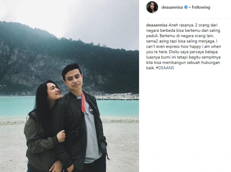 Dea Imut dan Mateo Epalza Ramirez. (Instagram/@deaaannisa)