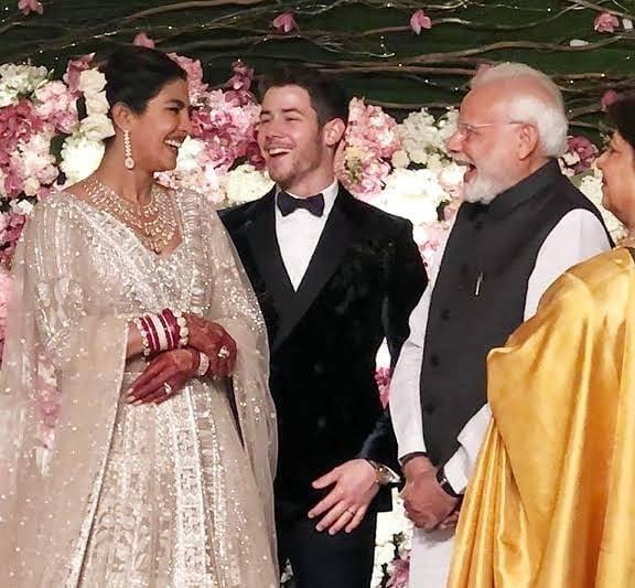 Resepsi Pernikahan Priyanka Chopra dan Nick Jonas mengundang PM India (Instagram/@priyankachopra)