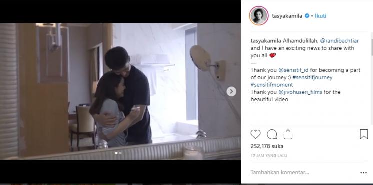Tasya Kamila Hamil anak pertama (Instagram/@tasyakamila)
