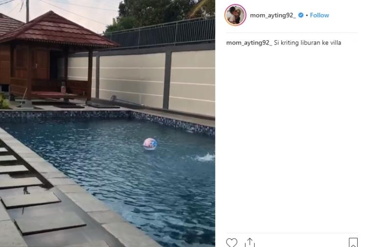 vila mewah Ayu Ting Ting (Instagram/@mom_ayting92_)