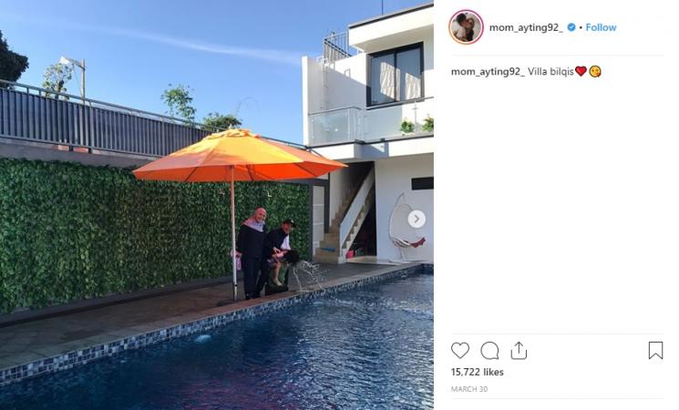 vila mewah Ayu Ting Ting (Instagram/@mom_ayting92_)