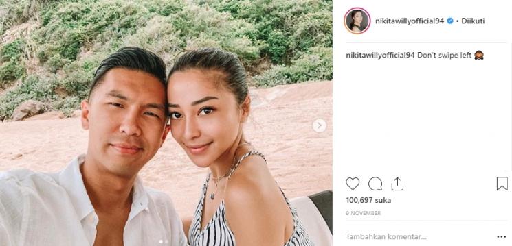 Nikita Willy dan Indra Priawan (Instagram/@nikitawillyofficial94)