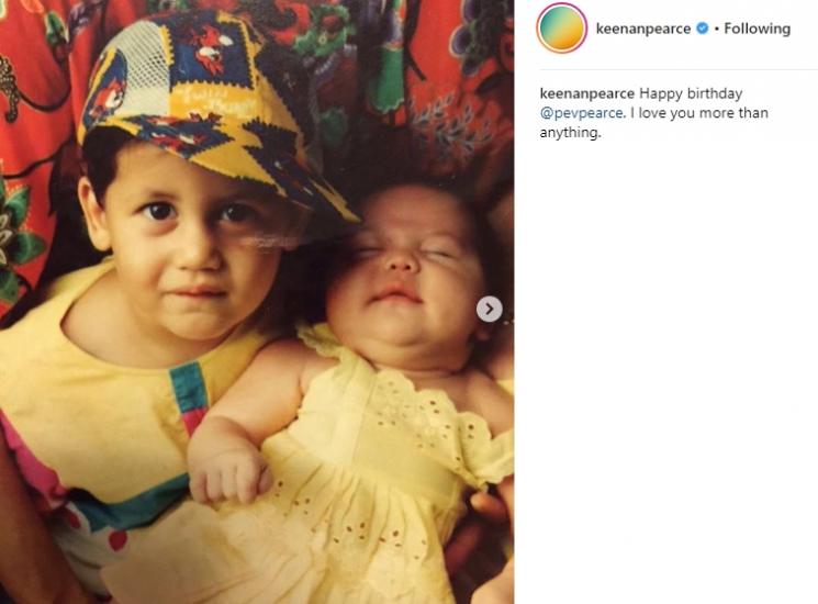 Keenan Pearce dan Pevita Pearce. (Instagram/@keenanpearce)