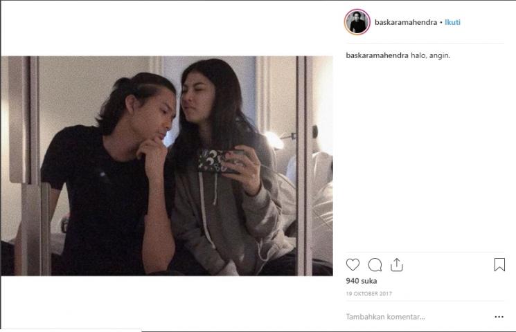 Baskara Mahendra dan Windy Apsari. (Instagram/@baskaramahendra)