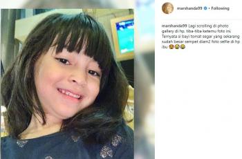 Makin Besar, Cantiknya Sienna Kian Mirip Marshanda