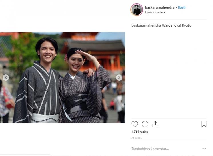 Baskara Mahendra dan Windy Apsari. (Instagram/@baskaramahendra)