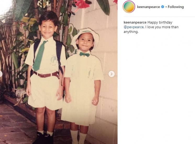 Keenan Pearce dan Pevita Pearce. (Instagram/@keenanpearce)