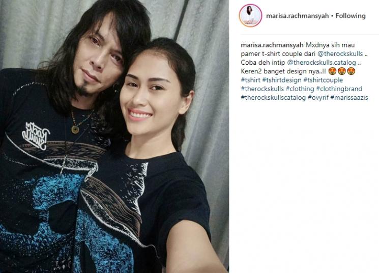 Ovy Riff  dan Marisa Asiz. (Instagram/@marisa.rachmansyah)