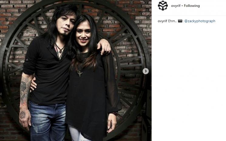 Ovy Riff  dan Marisa Asiz. (Instagram/@ovyrif)