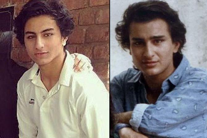 Saif Ali Khan dan Ibrahim Ali Khan (Instagram/bollywoodshaadis.com)